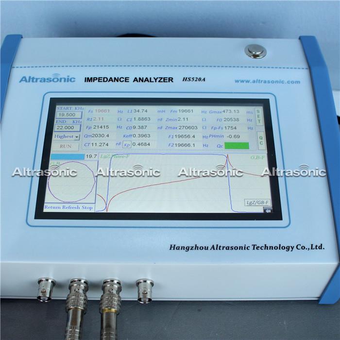 Analizator impedance za ultrazvočne naprave